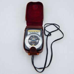 Weston Model 853 Vintage Light Exposure Meter with Case Photography Untested